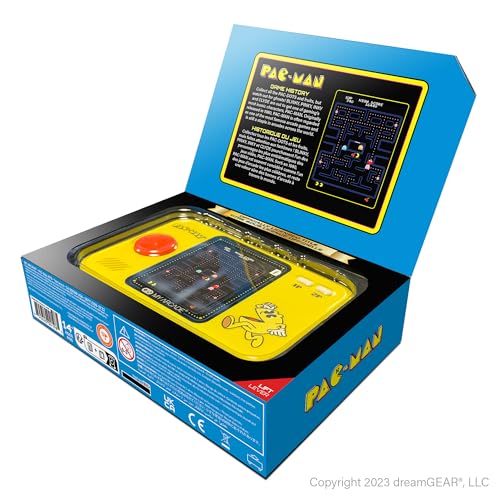 My Arcade Pac-Man Pocket Player Pro: 2.75" Color Display, Retro Gaming Consoles, Family Game Night, Ergonomic Design