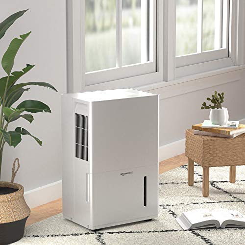 Amazon Basics 35pint Dehumidifier Energy Star Certified Up to 2500 Sq Ft White