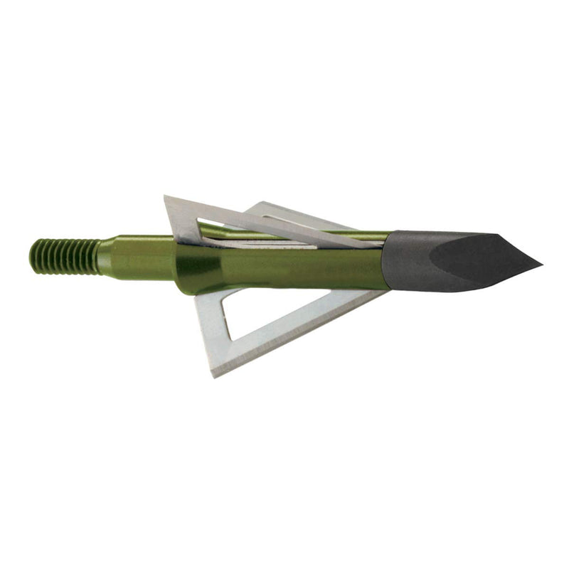 Muzzy 225 Bowhunting 100 Grain 3 Blade Broadhead 6 Pack 1-3/16 Cutting Diameter