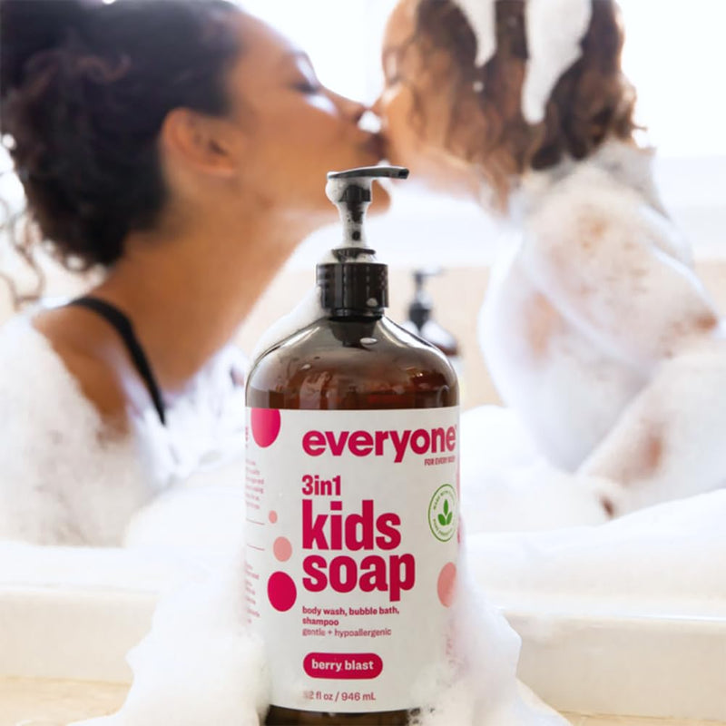 Everyone Berry Blast 3-in-1 Kids Soap - 32 oz Bottle