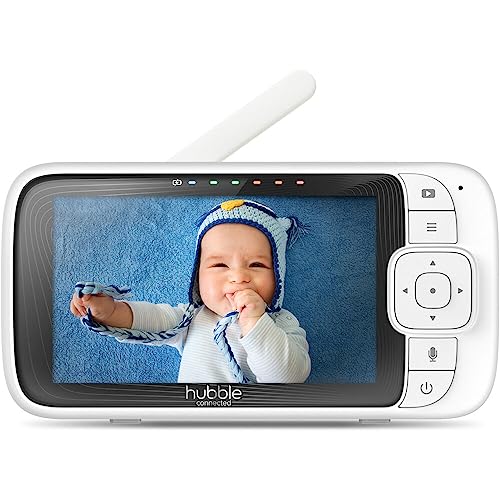 Hubble Connected Nursery Pal Cloud Smart Connected Wi-Fi Enabled Baby Monitor