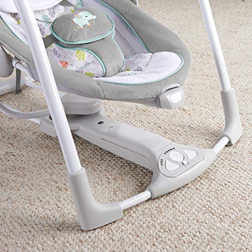 Ingenuity Convertme 2 in 1 Baby Swing & Infant Seat Portable Nature Sounds