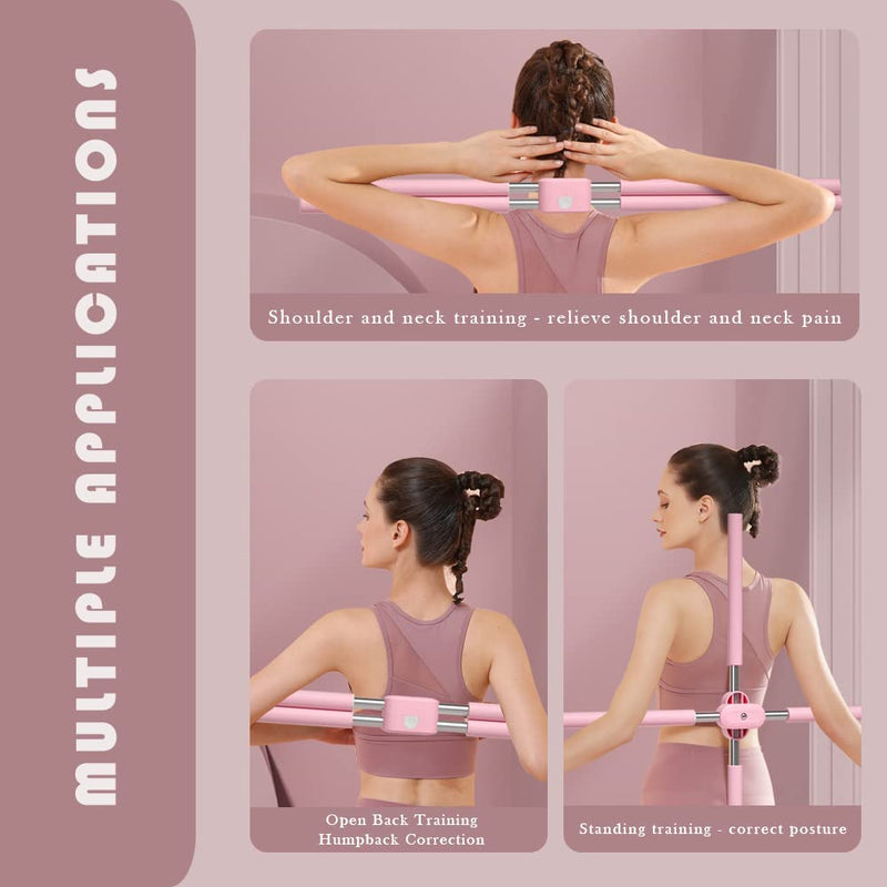 Adjustable Yoga Posture Corrector Stretching Tool 62cm-92cm