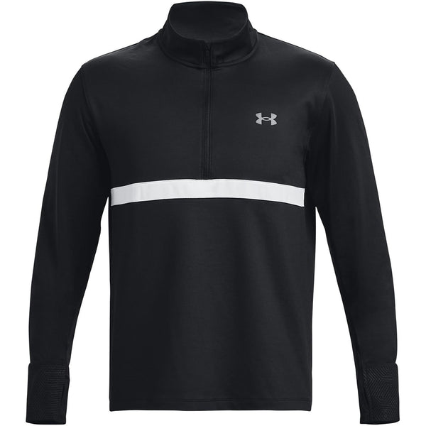 Under Armour Men's Infrared Up The Pace 1 By 2 Zip Jacket Black White Small