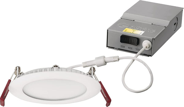 Lithonia Lighting 4 Inch Led Ultra Thin Recessed Downlight Selectable Cct