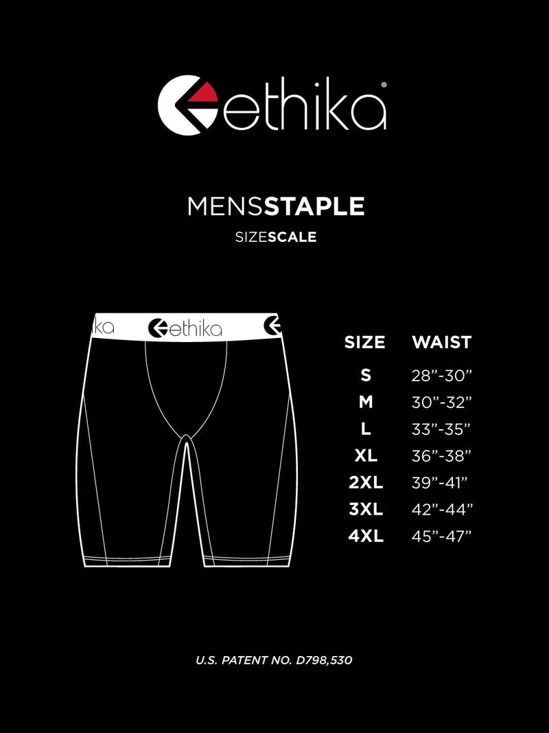 Ethika Men's Staple Boxer Briefs Large