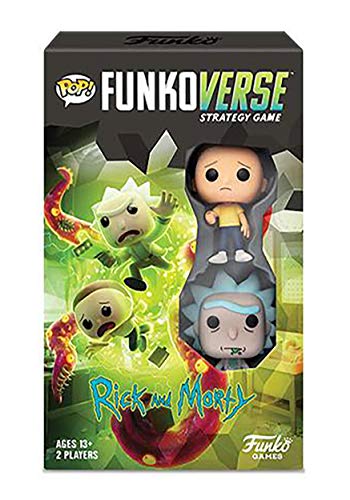 Funkoverse Rick & Morty 100 2 Pack Board Game 2 players