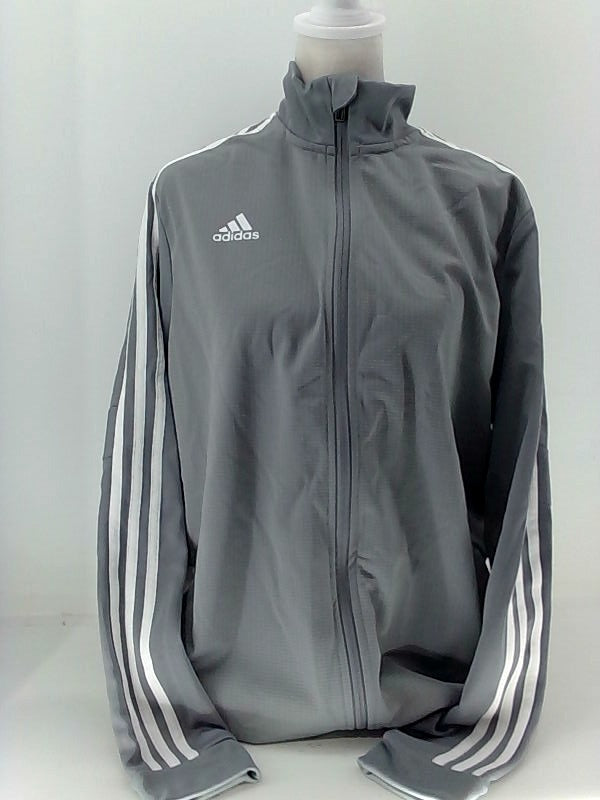 Adidas Mens Tiro 19 Soccer Training Jacket Color Grey/white Size XLarge