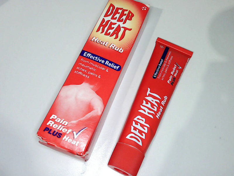 Deep Heat Pain Relief Heat Rub Cream