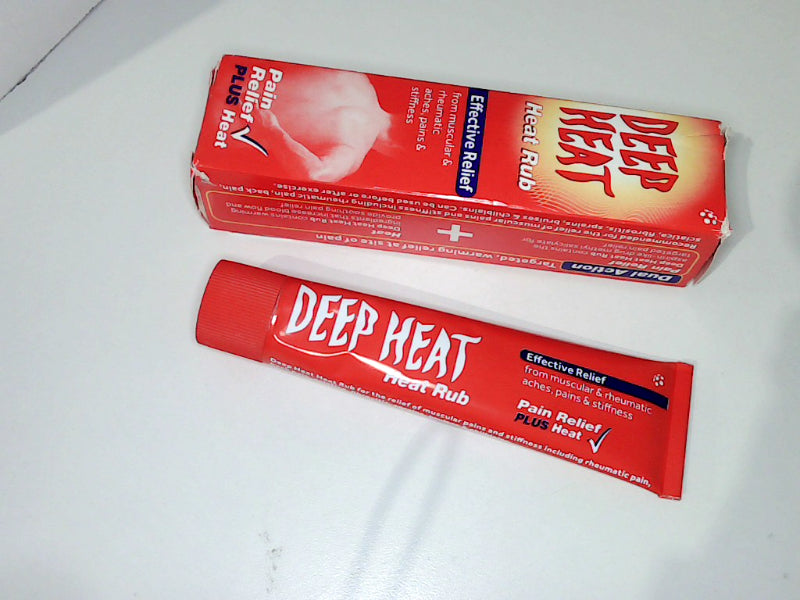 Deep Heat Pain Relief Heat Rub Cream