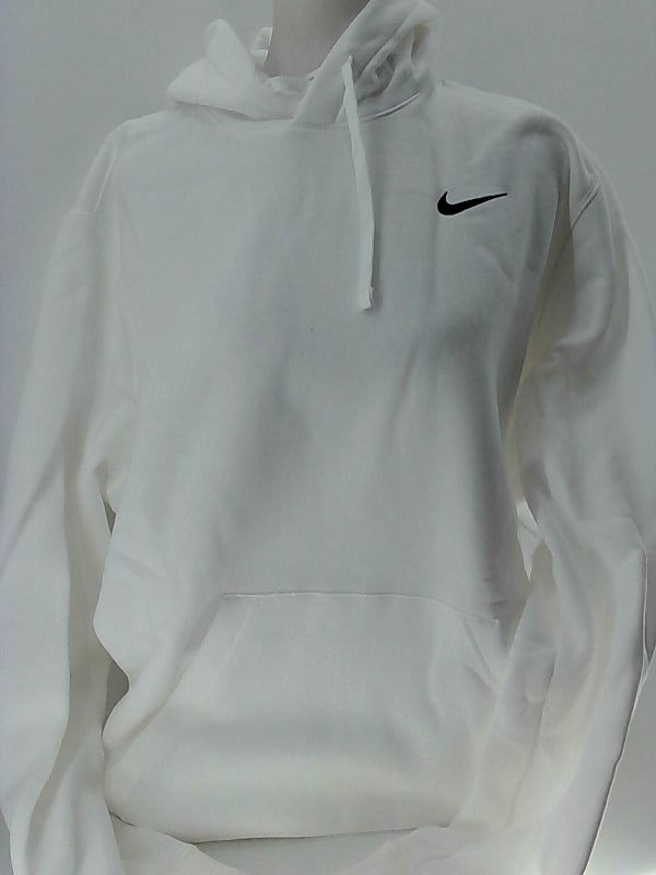 Nike Mens Pullover Hoodie Regular Pull On Fashion Color White Size 3XLarge