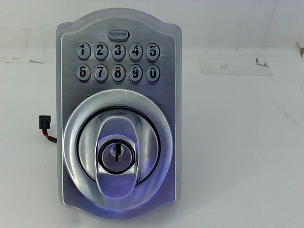 Schlage Keypad Deadbolt Lock Silver