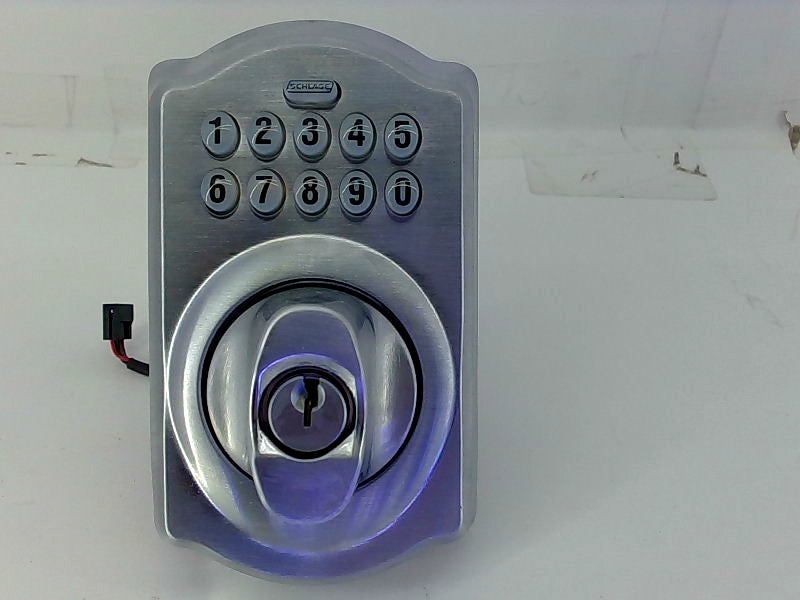 Schlage Keypad Deadbolt Lock Silver