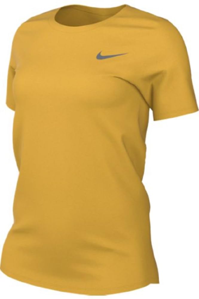 Nike Womens Dri-FIT Legend Short Sleeve Crew T-Shirt X_L, Bright Ceramic