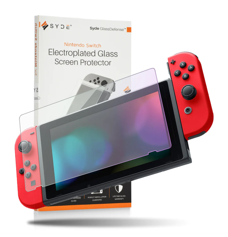 Syde Glass Defense Nintendo Switch Electroplated Glass Protector
