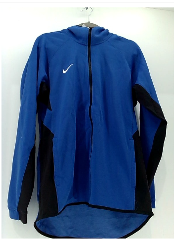 Nike Team Men's Windrunner Jacket Hooded Windbreaker Royal White XLarge