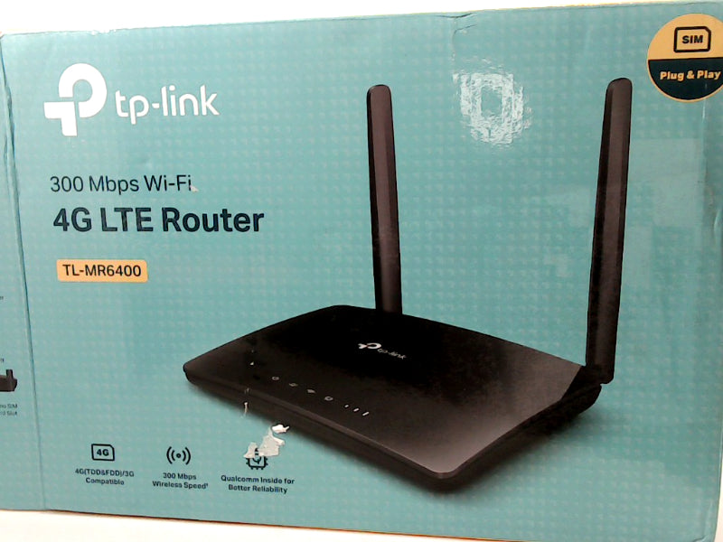 TP-Link 300 Mbps 4G LTE Wi-Fi Router with SIM Support