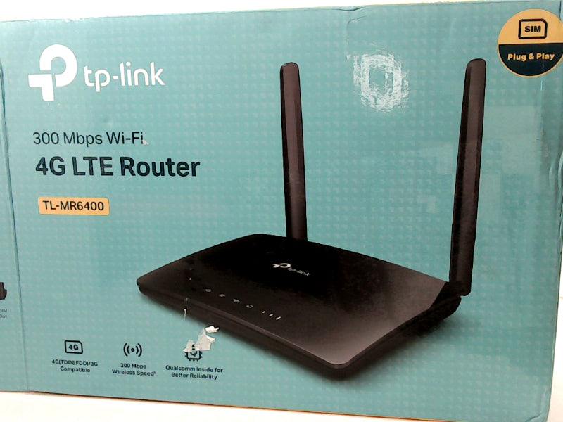 TP-Link 300 Mbps 4G LTE Wi-Fi Router with SIM Support