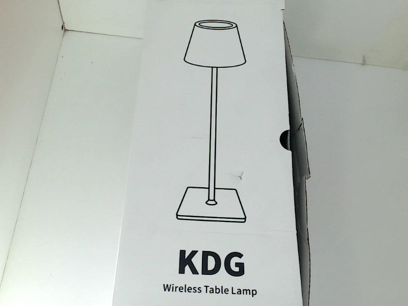 KDG Cordless Wireless Table Lamp Black