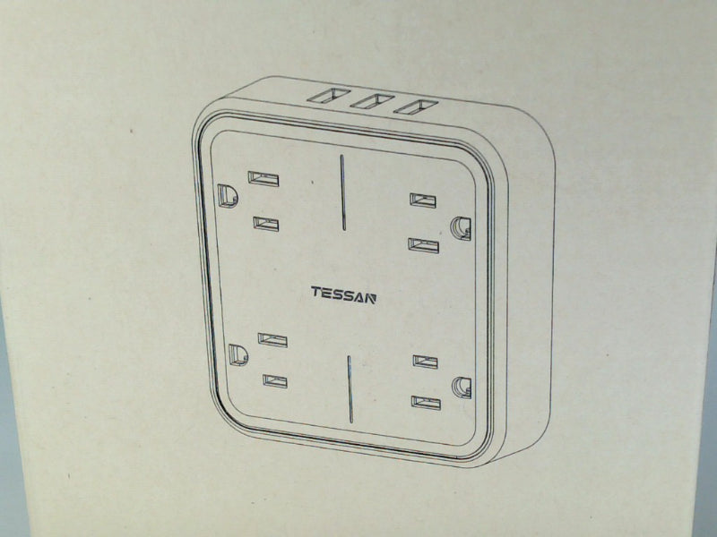 TESSAN Surge Protector Wall Charger with USB Ports