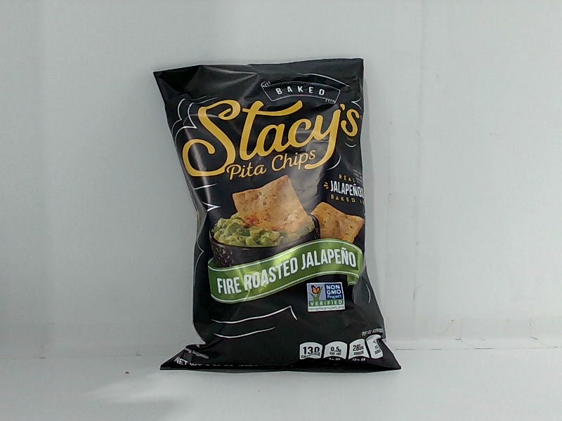 Stacy's Fire Roasted Jalapeno Pita Chips 7.33oz Multicolor Pack of 1