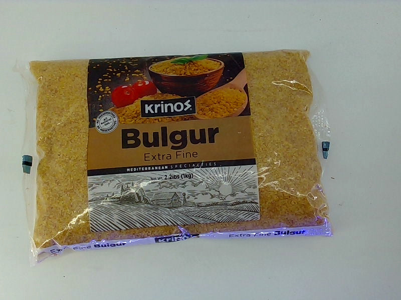 Krinoz Bulgur Extra Fine Color Yellow Size 1 Pack 47g