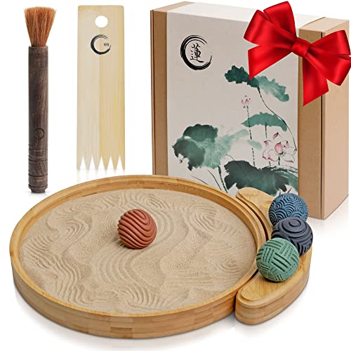 Enso Japanese Zen Garden Kit for Desk