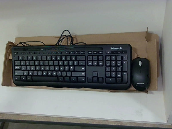 Microsoft Wired Keyboard and Mouse Combo Black