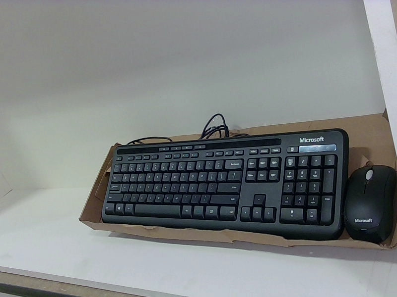 Microsoft Wired Keyboard and Mouse Combo Black