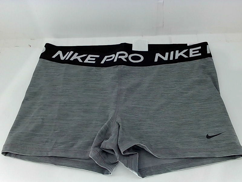 Nike Women's Pro XLarge 3 Inch Gray Training Shorts