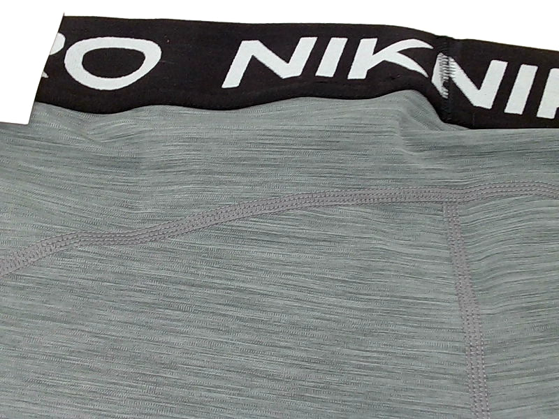 Nike Women's Pro X-Large 3" Gray Training Shorts