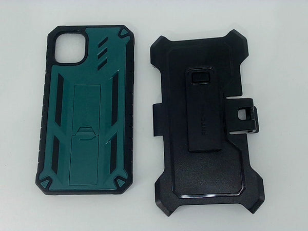 Green Protective Case for iPhone 13 or 14 Pro