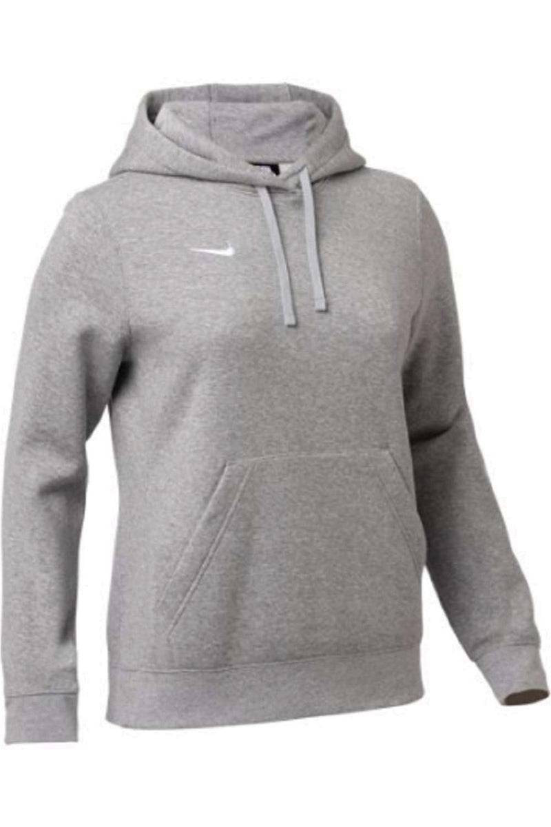 Nike Womens Pullover Fleece Hoodie Grey Color Grey Size XX-Large