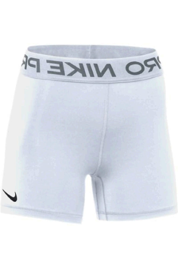 Nike Womens Pro 365 5 Inch Shorts Color White Size Small