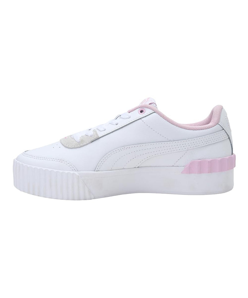 Puma Women's Low-Top Sneakers White/Pink Size 6.5