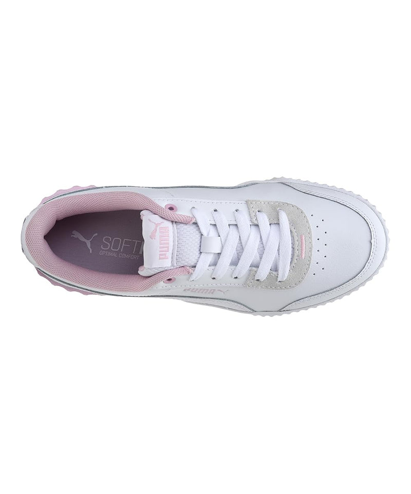 Puma Women's Low-Top Sneakers White/Pink Size 6.5