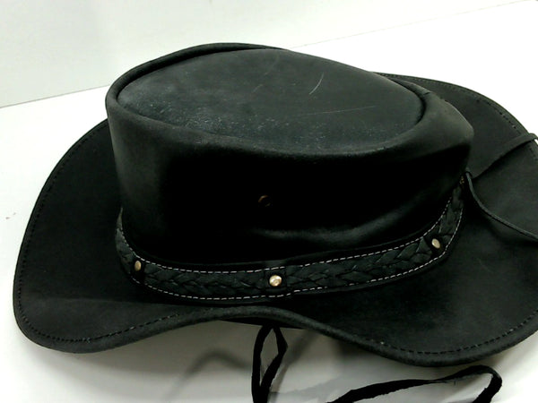 Montone Black Bradslock Cowboy Hat Medium