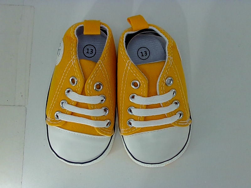 Yellow Pull On Shoes for Little Kid Size 13