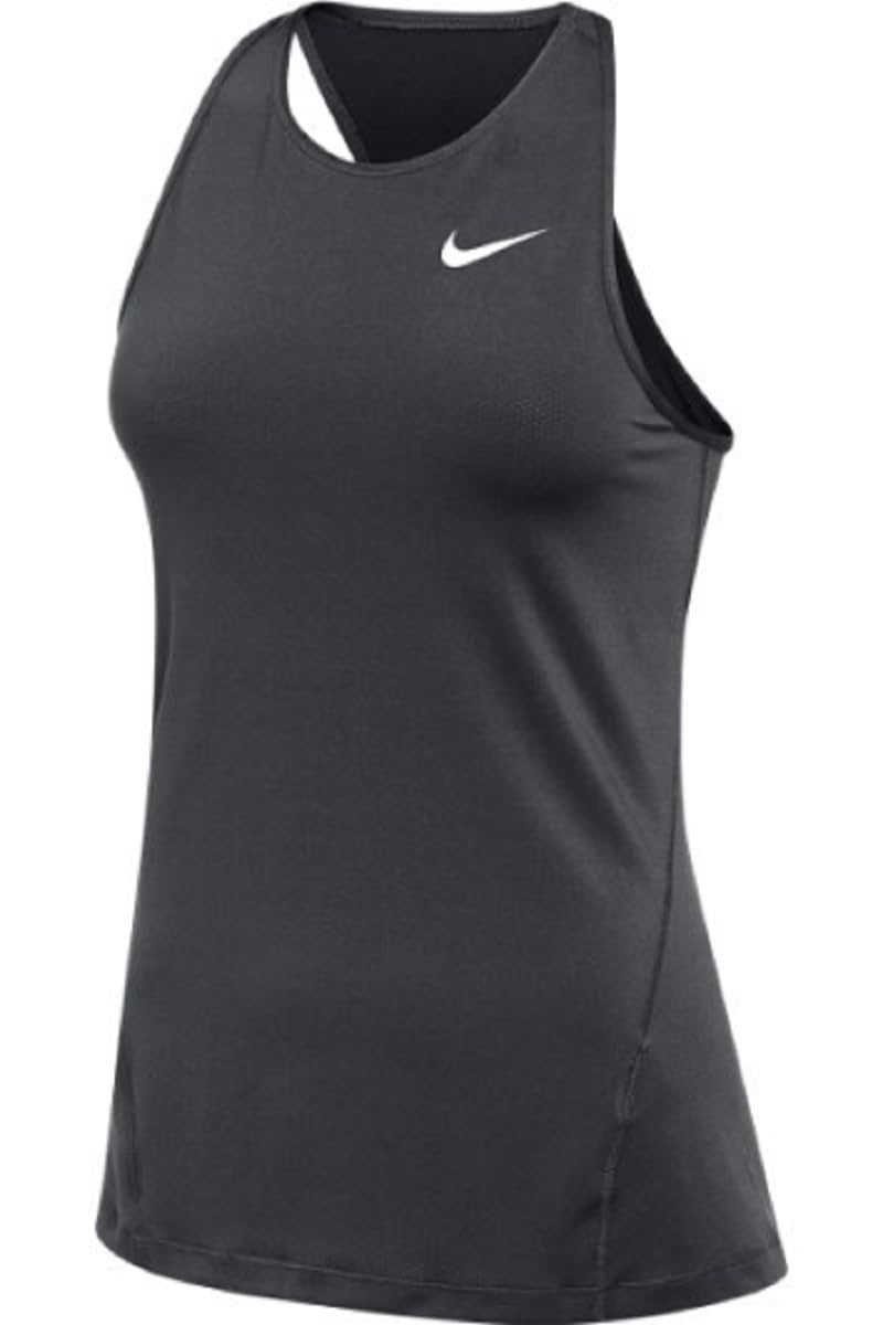 Nike Women's Pro Allover Mesh Tank Top - XX-Large, Anthracite