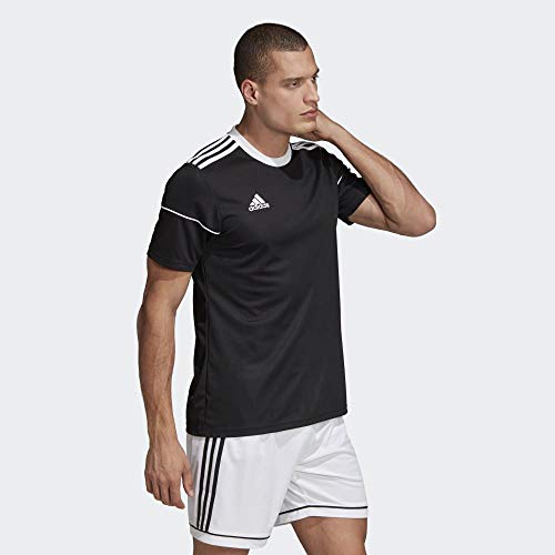 Adidas Men's Squadra 17 Soccer Jersey - Medium Black/White