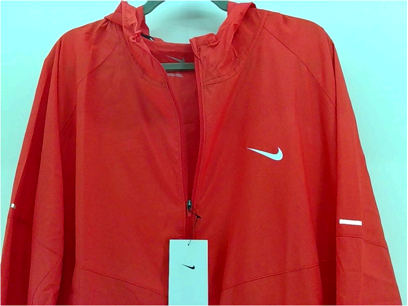 Nike Mens RUNING JACKET Regular Zipper Rain Jacket Size 2XL