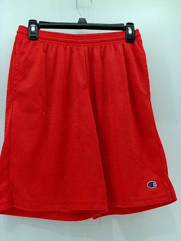 Champion Men's Red Athletic Shorts Small