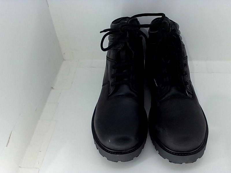 Libertyzone Men's Black Ankle Hiking Boots Size 7