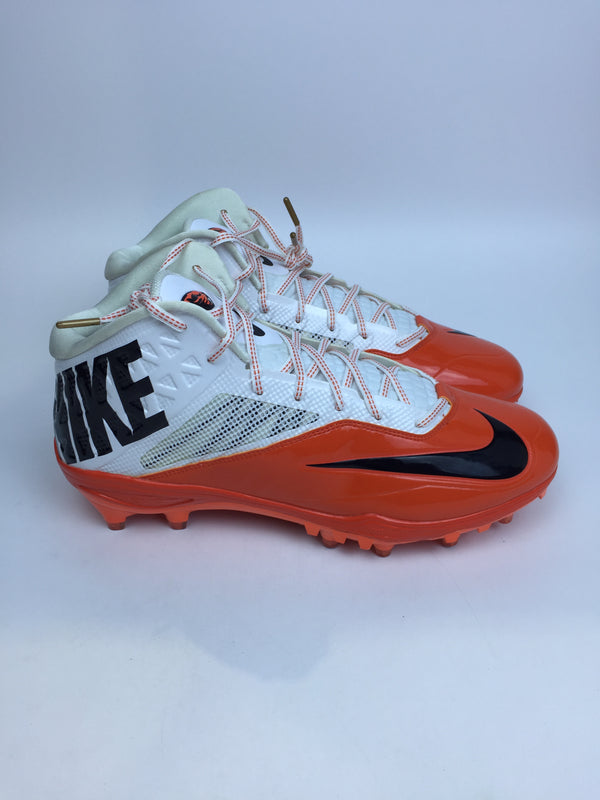 Nike Zoom Code Elite 3/4 Td White Orange Size 16 Pair of Shoes