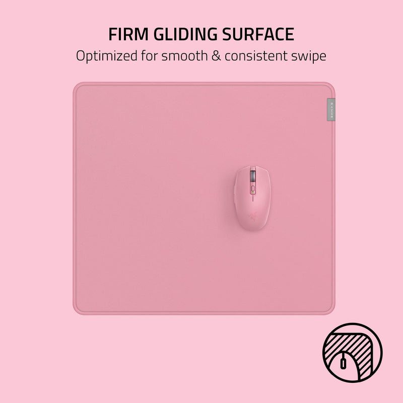 Razer Strider Large Quartz Pink Hybrid Mouse Mat - Water-Resistant