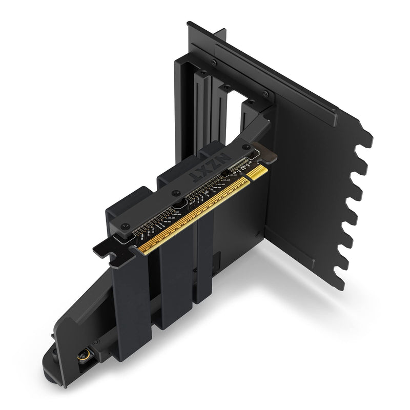 NZXT Vertical GPU Mounting Kit with PCIe 4.0 Riser Cable - Black