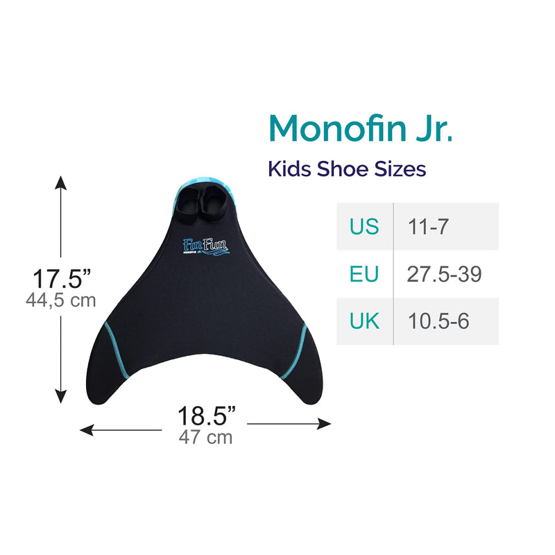 Fin Fun Mermaid Monofin Pro - Comfortable Swim Fin for Ages 12 and Up