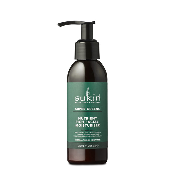 Sukin Super Greens Facial Moisturizer 125ml