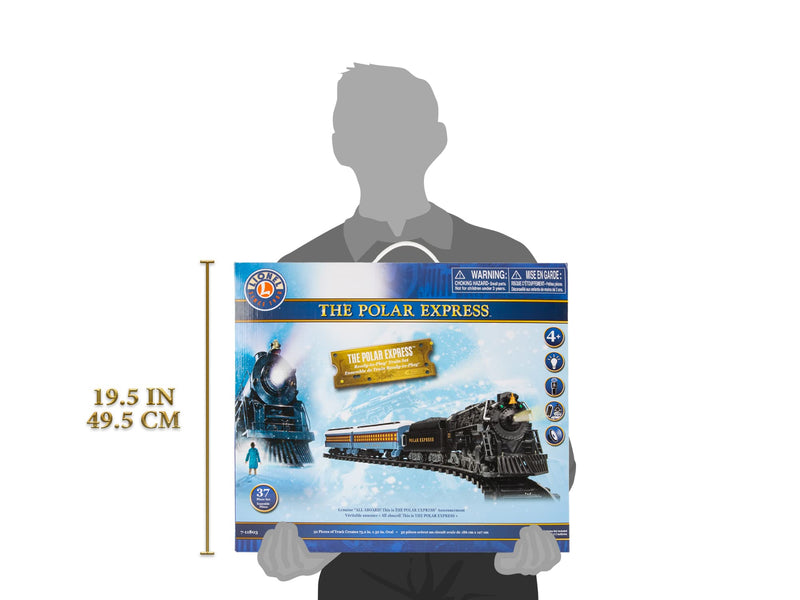 Polar Express Battery Train Set with Remote & Expansion Tracks