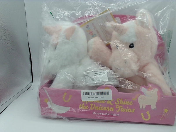 Unicorn Twins Plush Microwavable Hotties Home Accessory